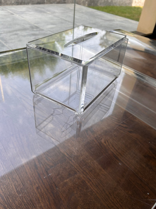 Curva Acrylic Tissue Box