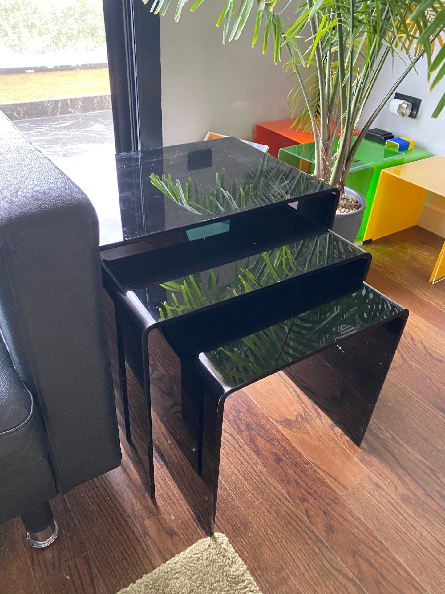 Curva Colored Side Tables (Set of 3)