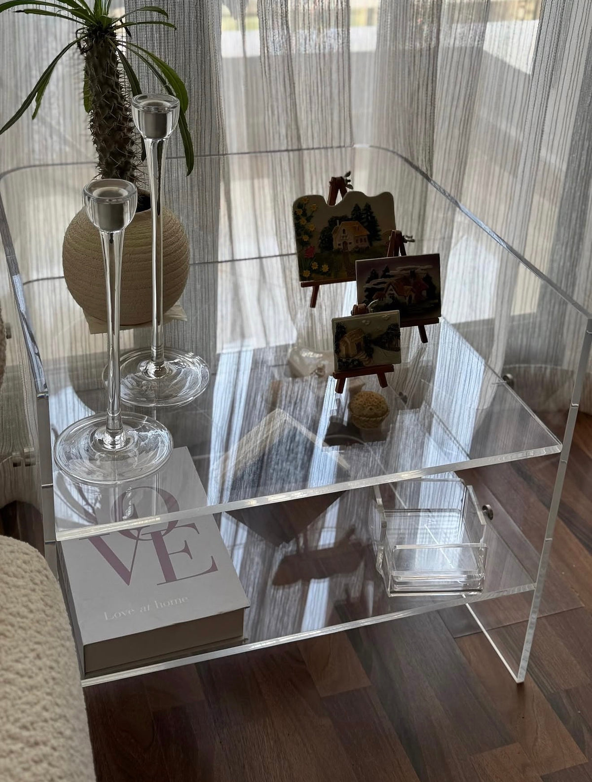 Acrylic Display Side Table
