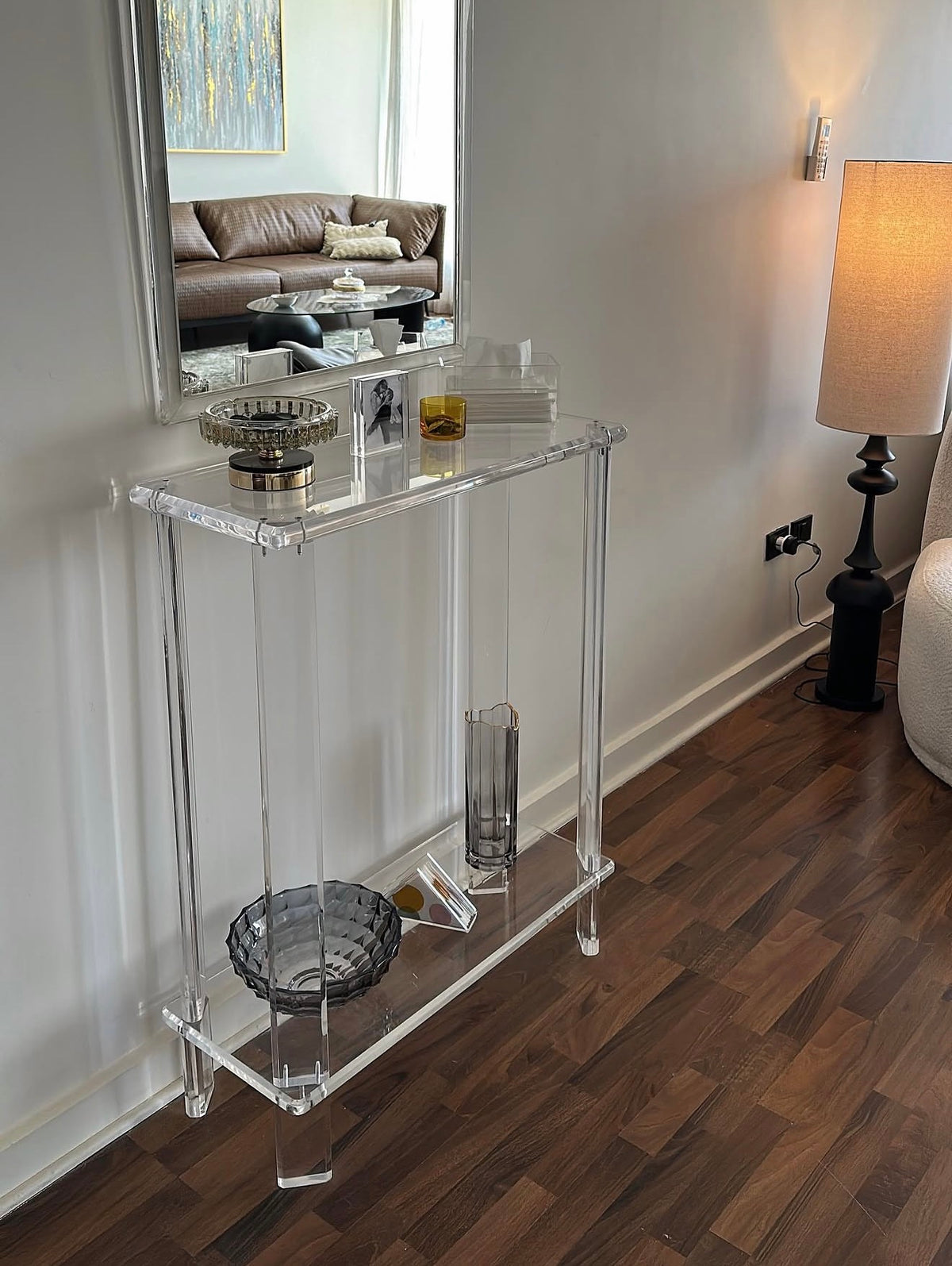 Crystal Acrylic Console