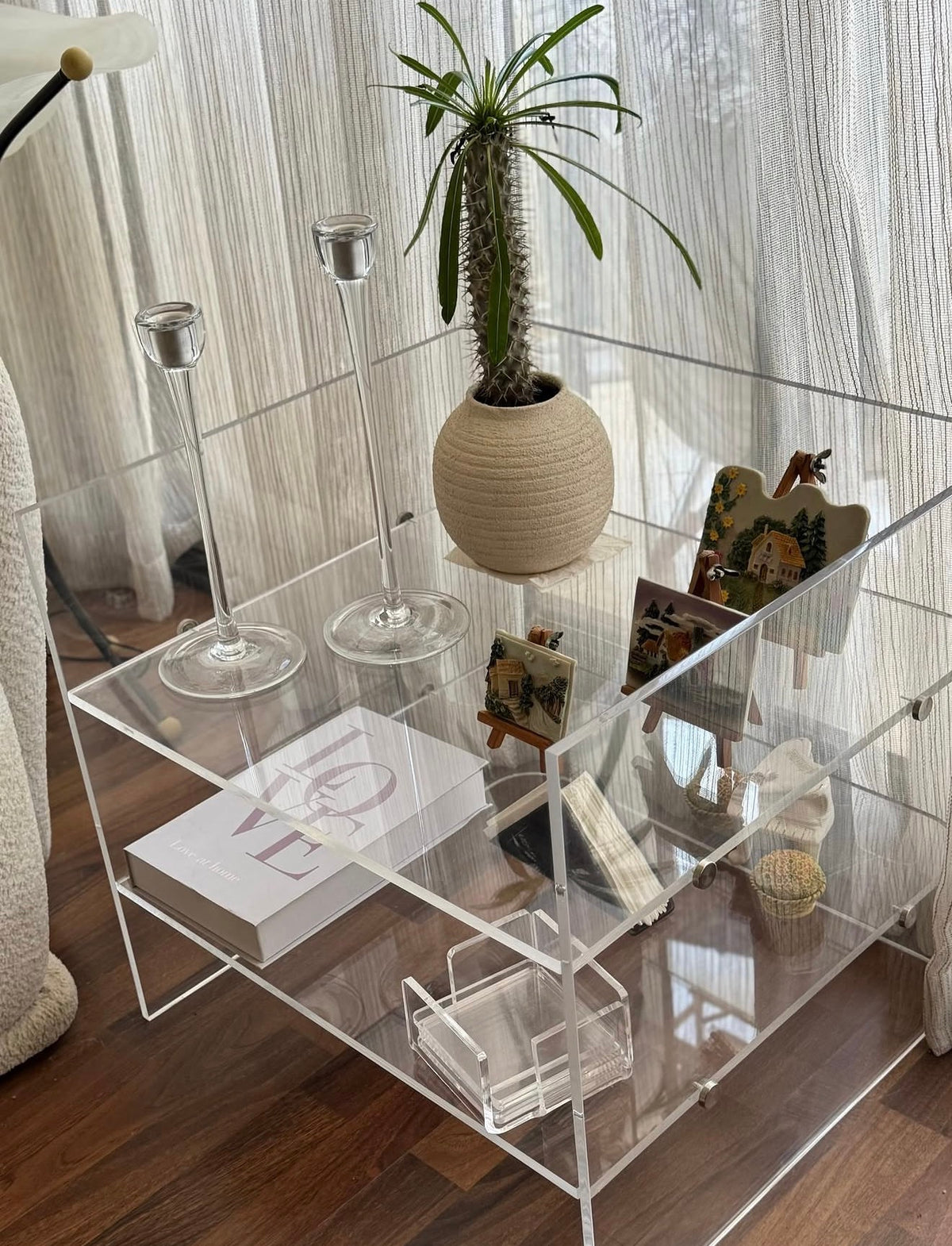 Acrylic Display Side Table