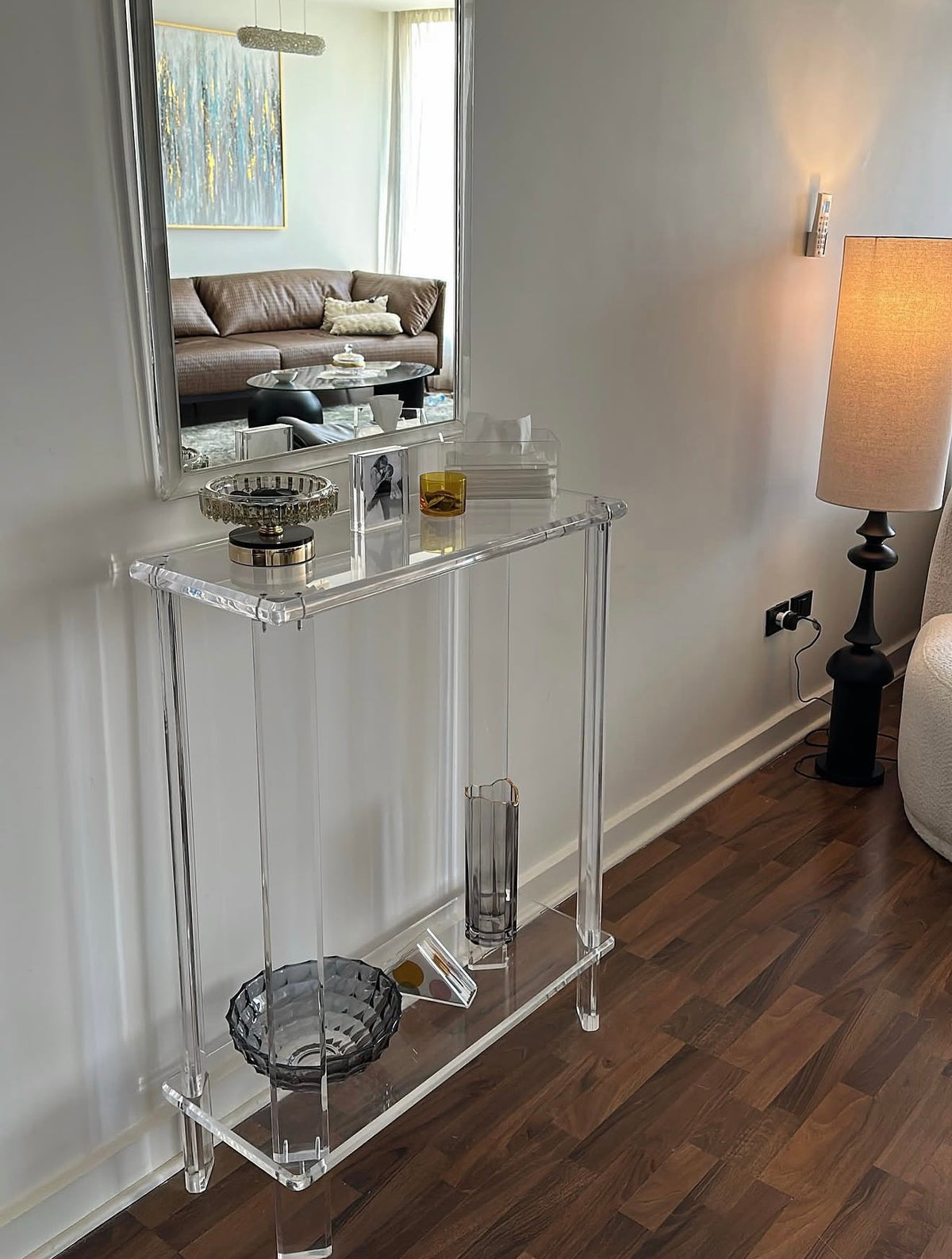 Crystal Acrylic Console