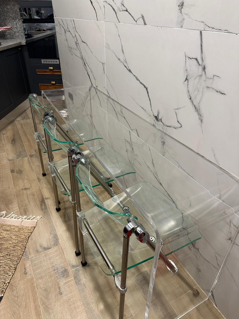 Simple Plexiglass Console Table