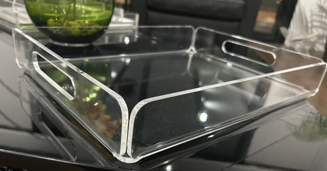 Simple Plexiglass Serving Tray