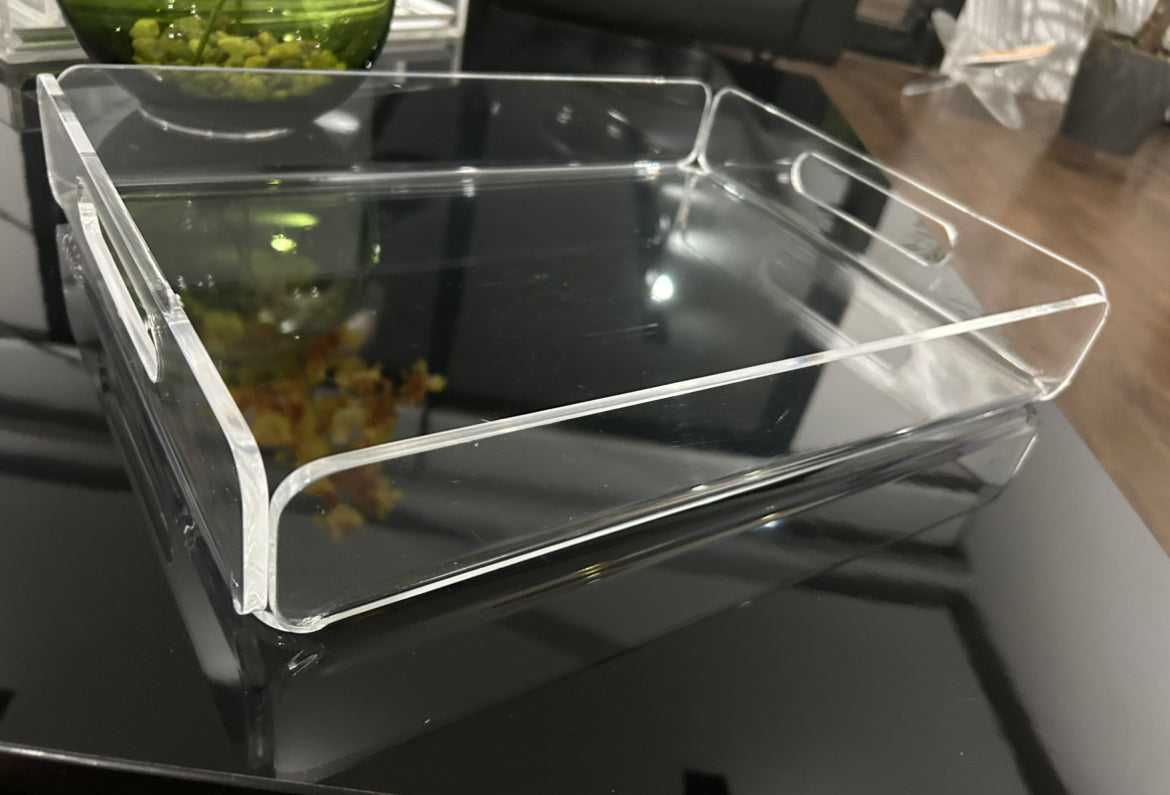 Simple Plexiglass Serving Tray