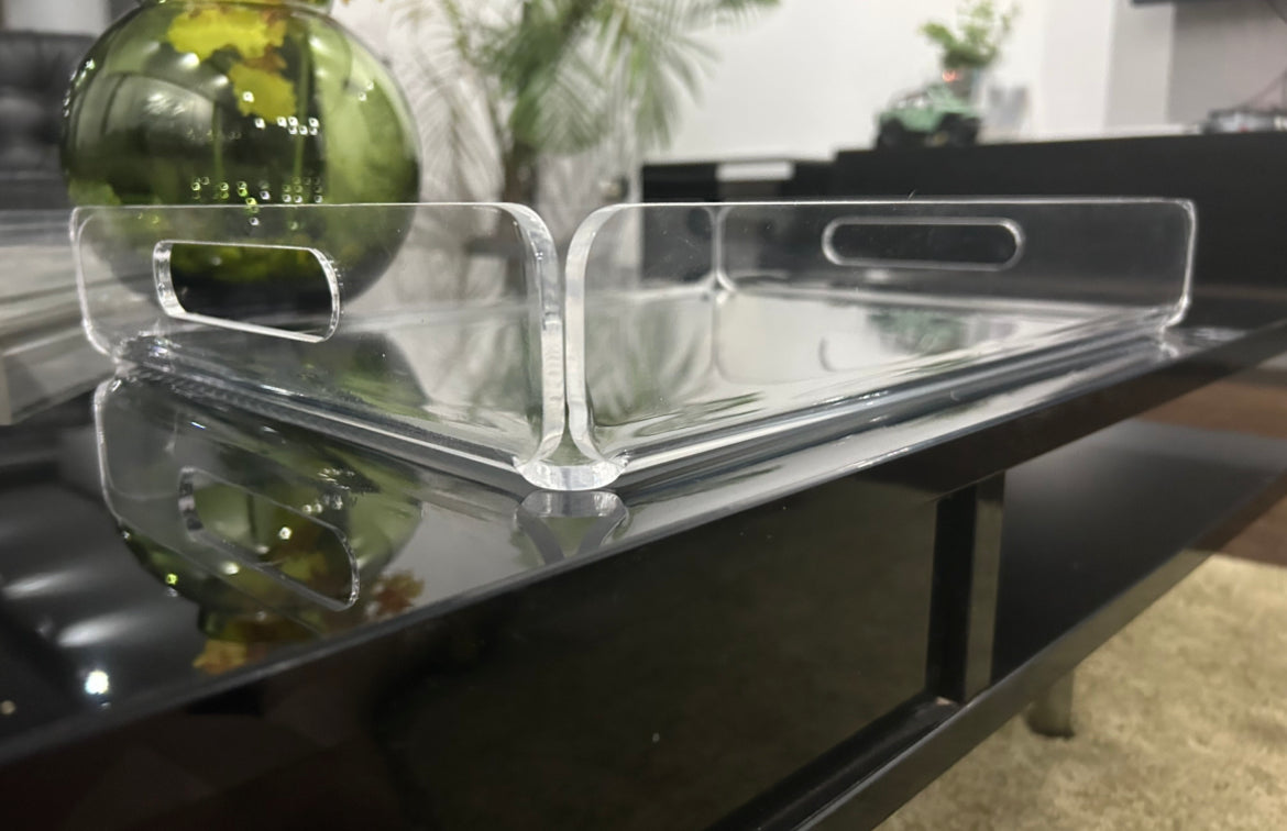 Simple Plexiglass Serving Tray