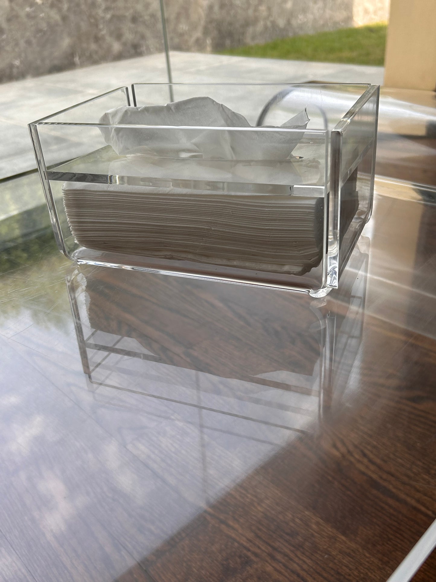 Plexiglass Tissue Box