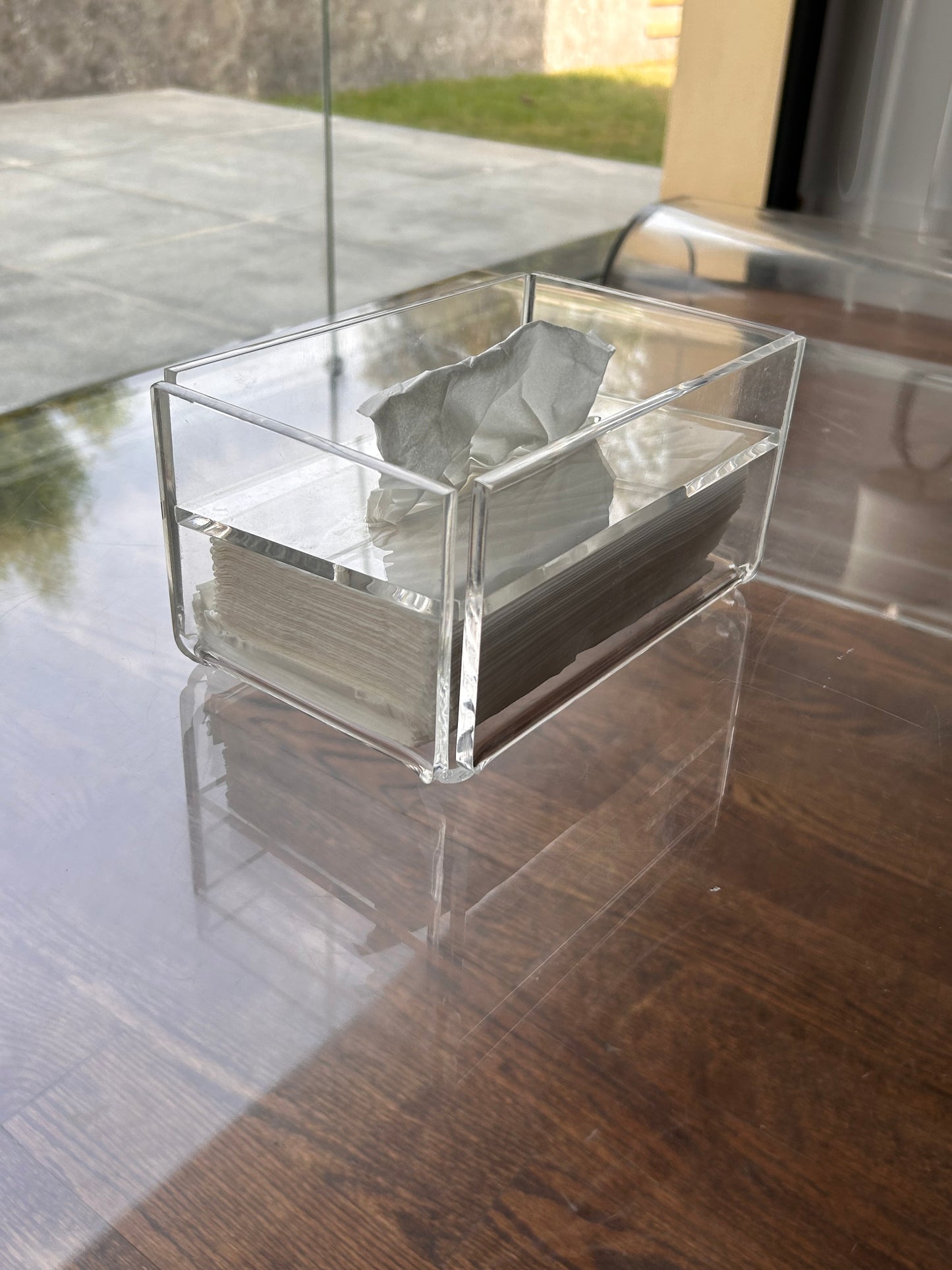 Plexiglass Tissue Box