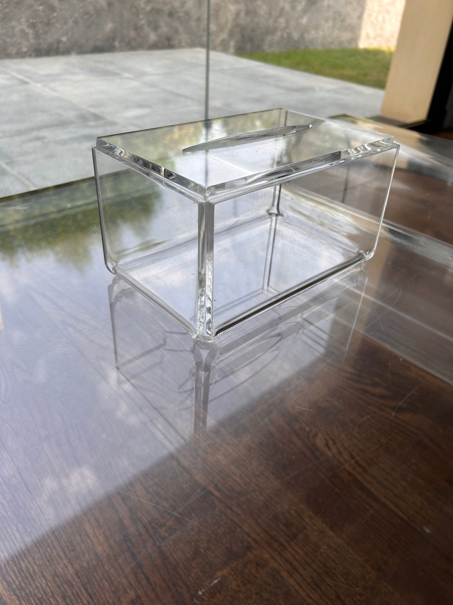 Plexiglass Tissue Box