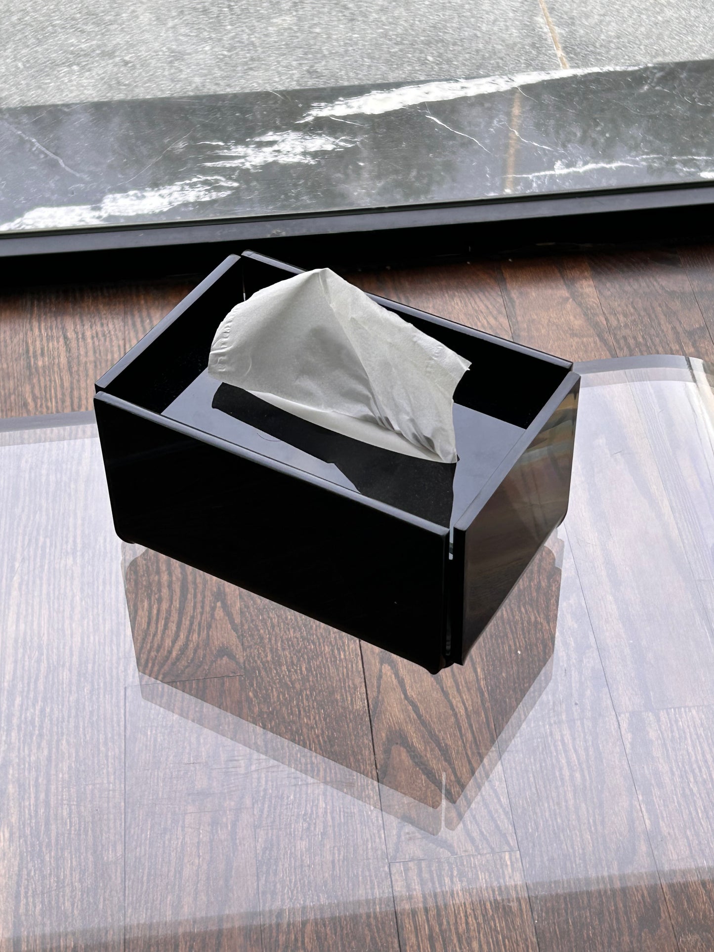 Plexiglass Tissue Box