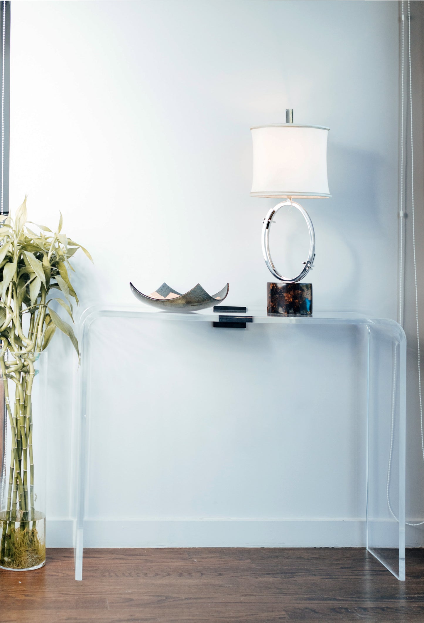 Simple Plexiglass Console Table