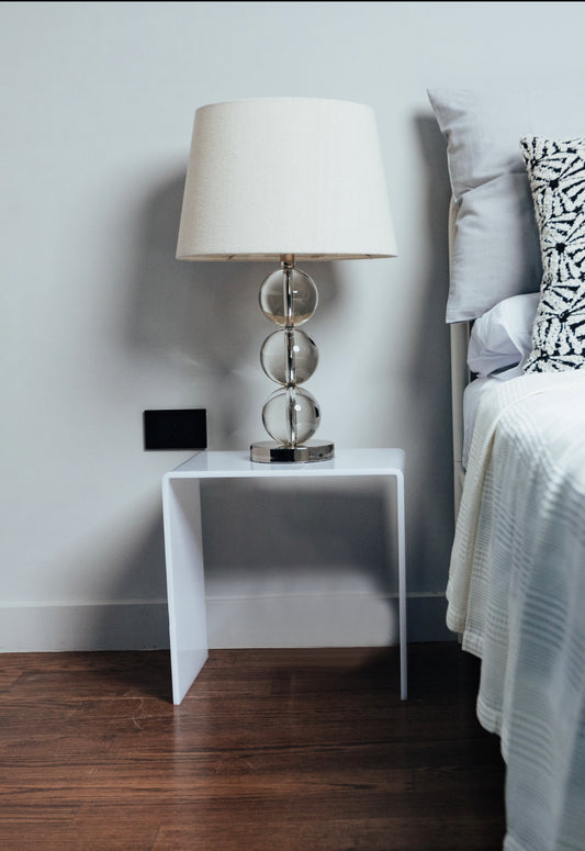 Curva Acrylic Side Table