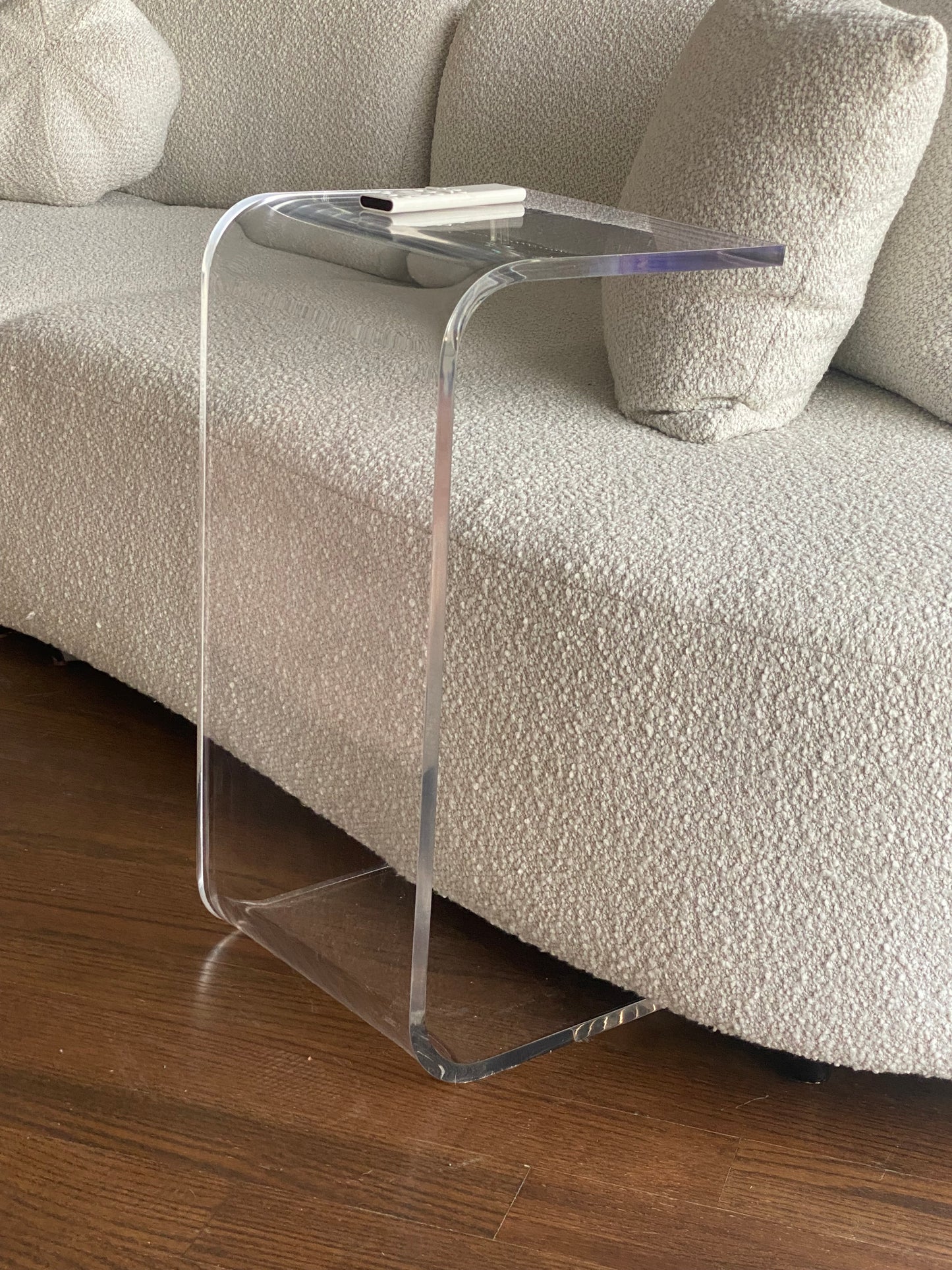 Plexiglass End Slide Table ( C-Shaped )