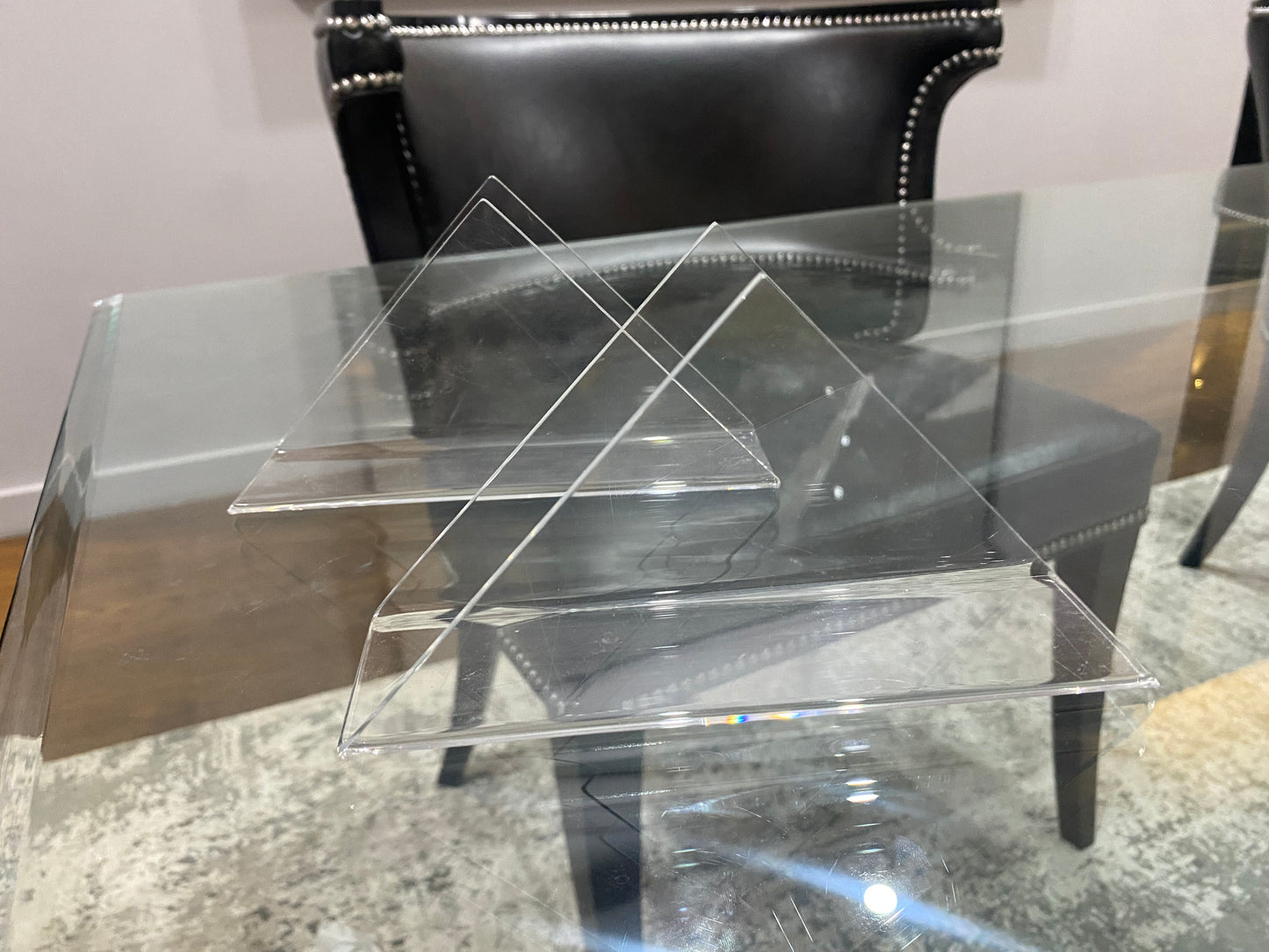 Plexiglass Triangle Napkin Holder