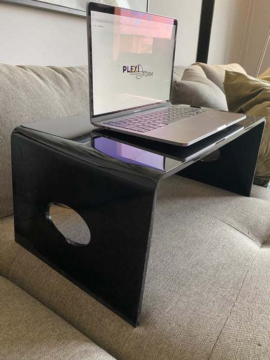 Multi-Use plexiglass tray table