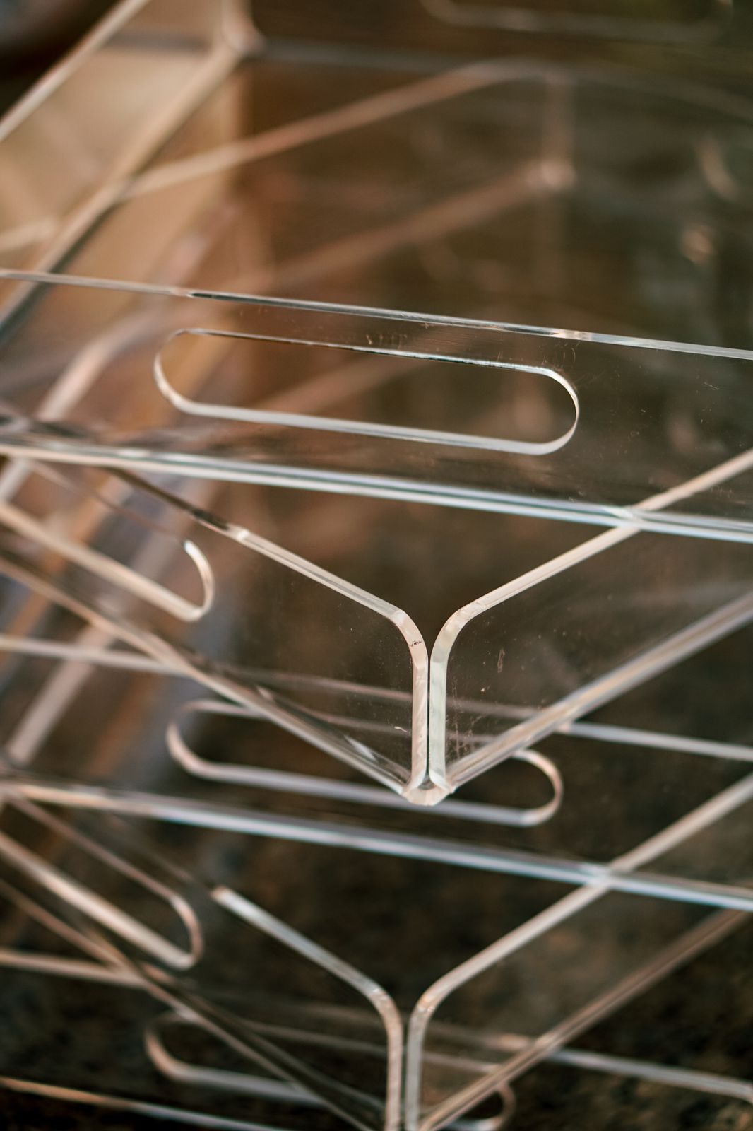 Simple Plexiglass Serving Tray